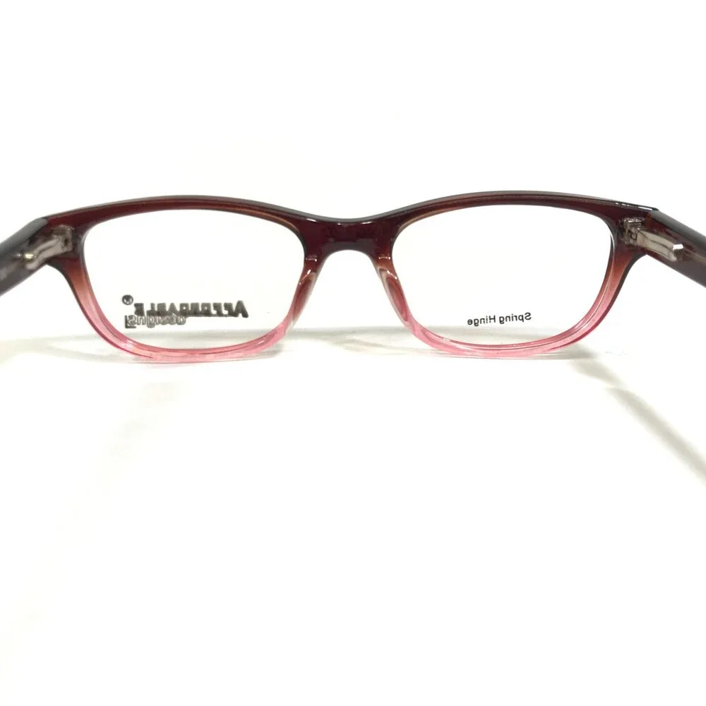Affordable Designs Eyeglasses Frames BRONX BROWN ROSE Cat Eye Full Rim 46-18-130